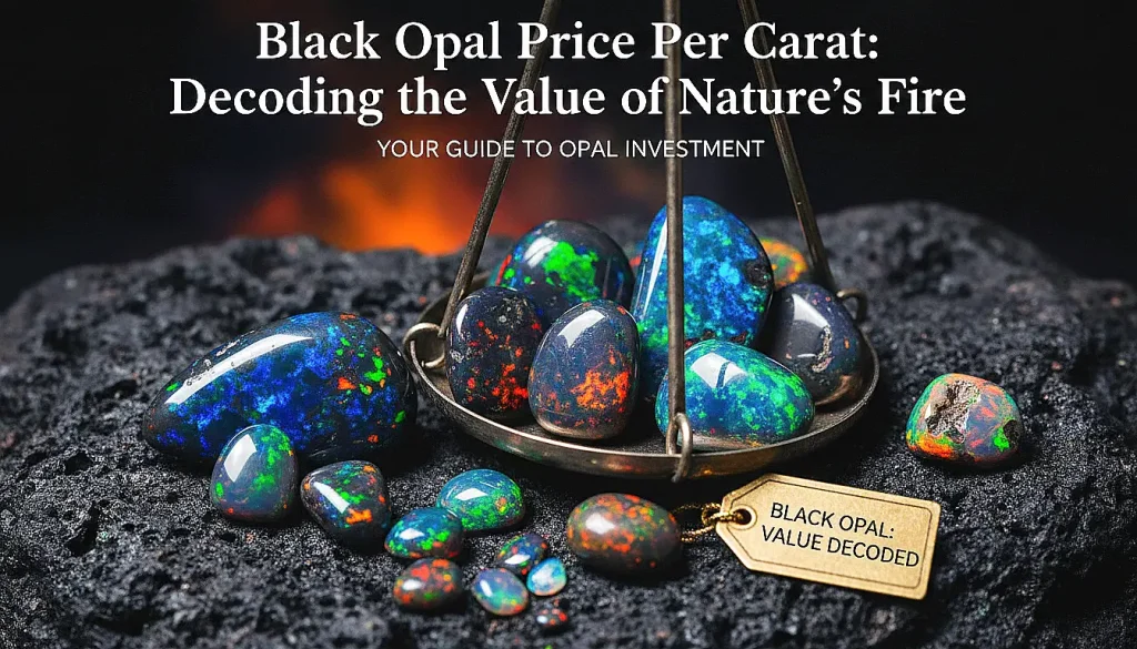 Black Opal Price Per Carat: Decoding the Value of Nature's Fire
