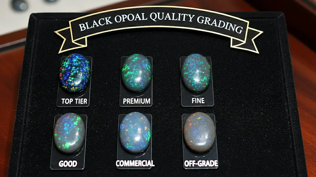 Black Opal Quality Grading