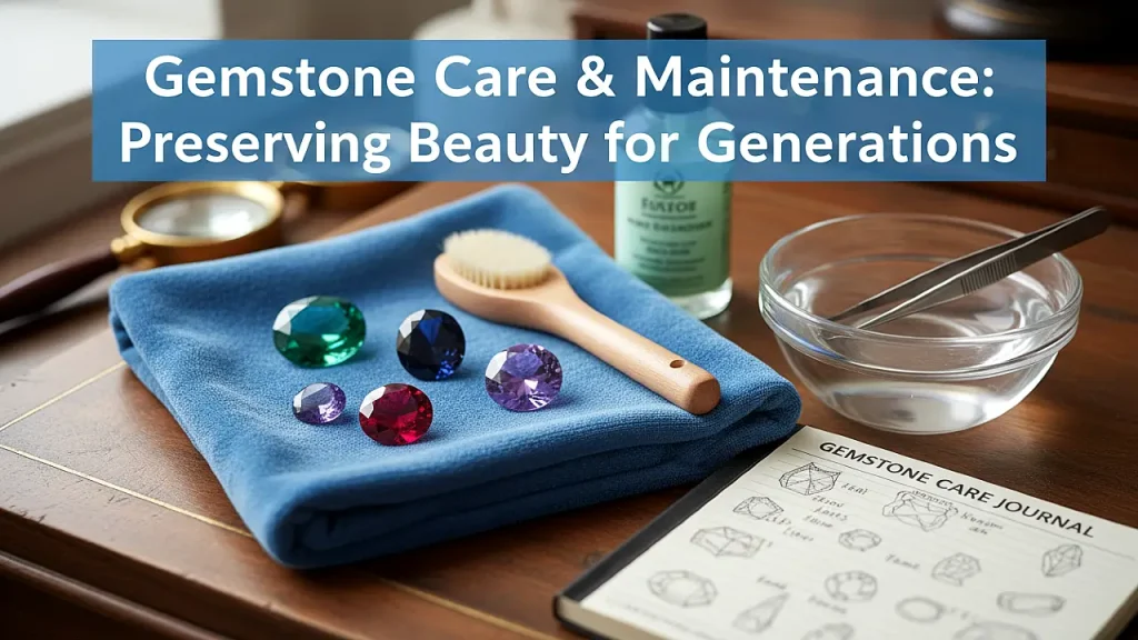 Gemstone Care & Maintenance: Preserving Beauty for Generations